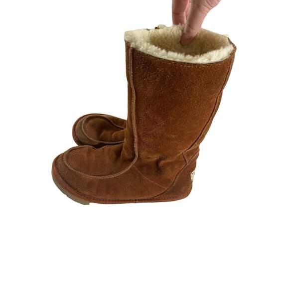 Ugg Australia Shoes - Ugg Australia Women's Brown Sherling Snow Boots - 8